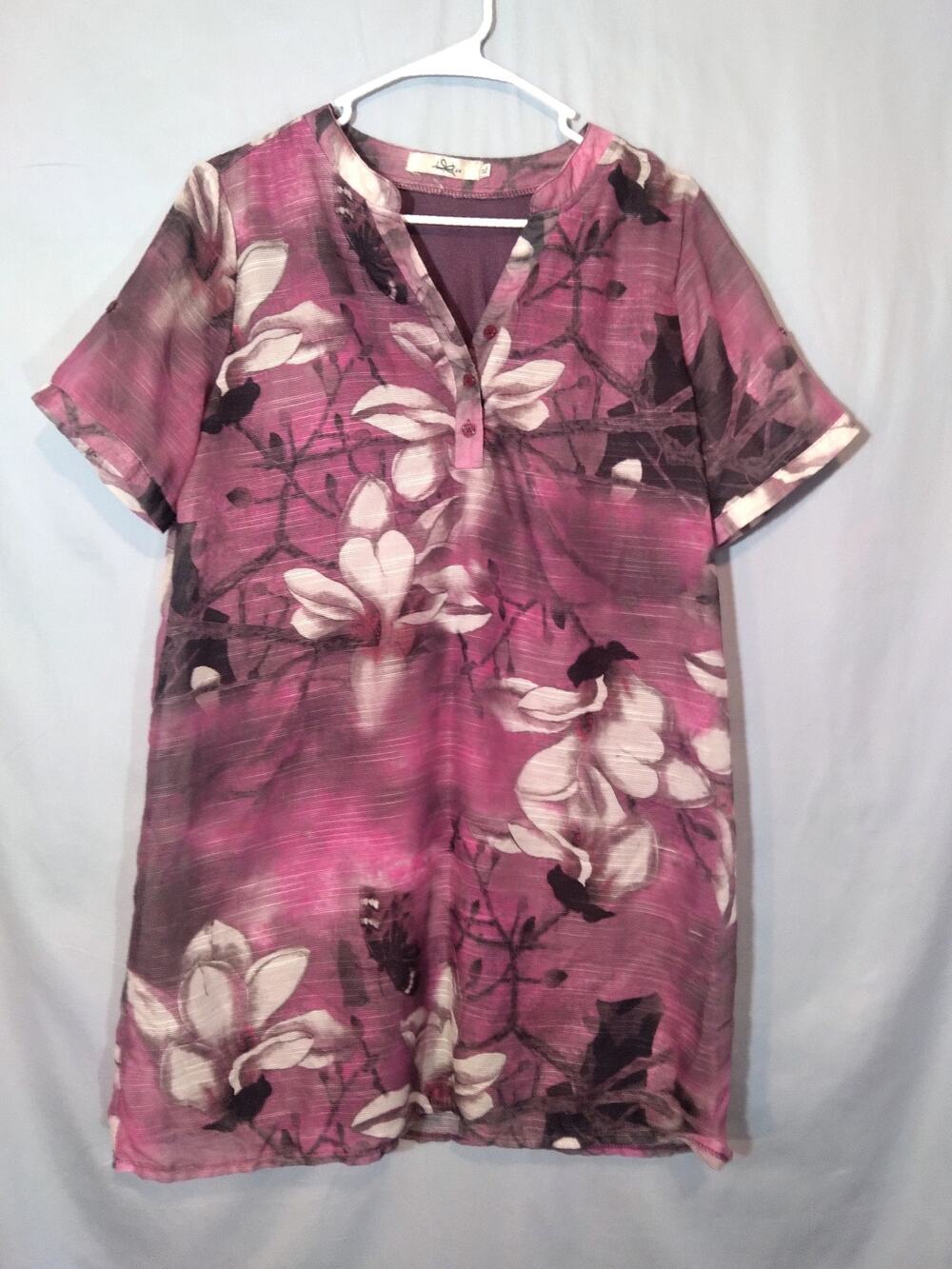Impress Purple Shirt Dress